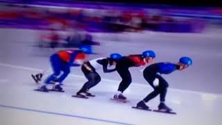 Pyeongchang 2018 Speed skating ladies mass start semifinal 2 [upl. by Lainahtan744]