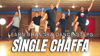 Learn Bhangra Dance Online Tutorial For Intermediate Dancers  Single Chaffa Step By Step  Lesson 8 [upl. by Joan]