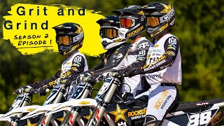 Grit and Grind – 2023 Supercross season start  Husqvarna Motorcycles [upl. by Yornek946]