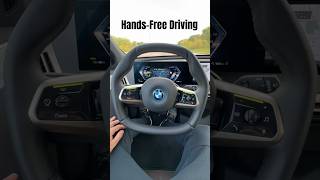 HandsFree Driving with the BMW iX  Highway Assistant [upl. by Weinreb440]