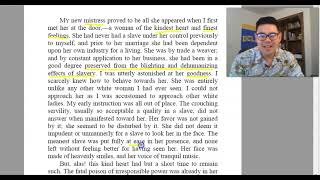 Narrative of the Life Frederick Douglass chapter 6 analysis [upl. by Adiaj]