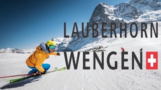 Skiing Lauberhorn  Wengen 2020 Switzerland [upl. by Cheyney461]