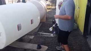 Install a Bulkhead Fitting Into a Plastic Tank [upl. by Karel]