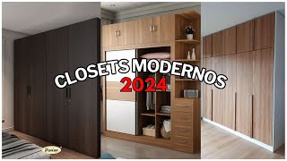 70 CLOSETS MODERNOS 2024 Diseños De Closets [upl. by Akiraa]