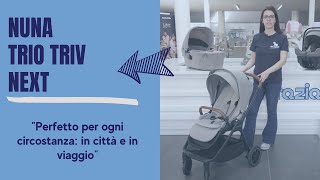 Passeggino Triv next di Nuna compatto leggero e modulare [upl. by Tranquada]