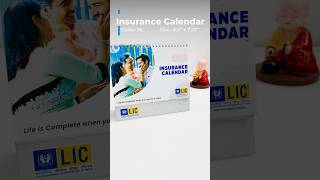 Insurance Calendar Table Calendar 2025  Code 56 [upl. by Shinberg122]