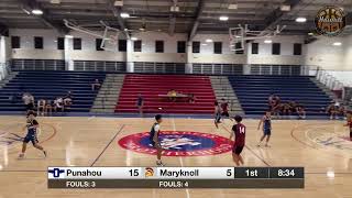 Maryknoll vs Punahou Varsity Basketball Fall League October 6 2024 [upl. by Akibma774]