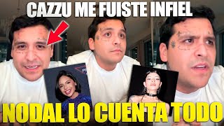 Christian Nodal da la cara al MUNDO y te lo cuenta todo sobre cazzu y ágenla SOY INFIEL [upl. by Sirahs]