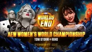 AEW Worlds End 2023 Match Card [upl. by Hinman547]