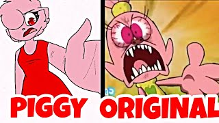 PIGGY VERSION TIKTOK Kitty Channel Afnan x Original Piggy IRL Animation [upl. by Gardel837]