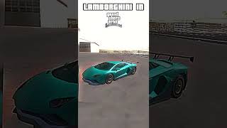 STEAL LAMBORGHINI AVENTADOR IN GTA SAN ANDREAS VS IN REAL LIFE COMPARISON lamborghiniaventador [upl. by Agosto811]