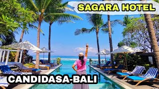 SAGARA SEASIDE BOUTIQUE HOTEL IN CANDIDASA KARANGASEM  HOTEL MURAH DAN NYAMAN DI BALI [upl. by Adnilec235]