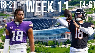 Bears vs Vikings Week 12 Pre Game Predictions [upl. by Magan]