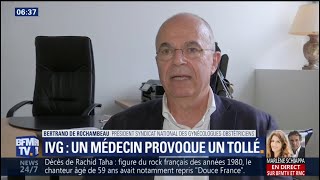 IVG assimilé à un homicide le président du Syndicat national des gynécologues clarifie ses propos [upl. by Elik]