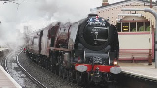 6233 Duchess of Sutherland  quotThe Great Britain XII  Day 1quot  270419 [upl. by Dorin]