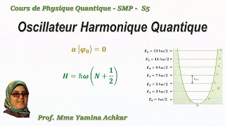 Cours de physique quantique SMP  Loscilateur harmonique quantique  Partie 2 [upl. by Aldous]