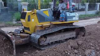 ✔Incredible Operator Heavy Dozer Showing Skill Technique Moving Soil amp Truck Spreading [upl. by Wilkison]