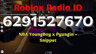 NBA YoungBoy X Pyungin  Snippet 0Topz Roblox Code [upl. by Argyle]