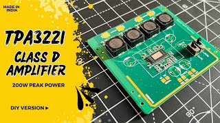 TPA3221 CLASS D Amplifier Assembled board from JLCPCB [upl. by Ferde]