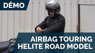 Airbag Jacket Touring Helite ROAD Model [upl. by Lux]