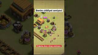 BU SADECE BİR OYUN SAKİN OL DOSTUM CLASH OF CLANS shorts short coc clashofclan [upl. by Yarised99]