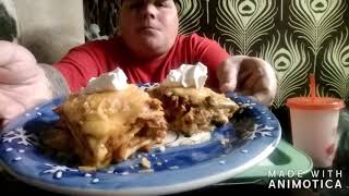 VERN BANG KING RANCH CHICKENCHILE RELLENO CASSEROLE MUKBANG [upl. by Niatsirk303]