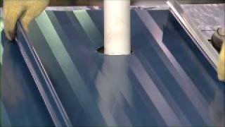 This Metal Sales video shows Vertical Seam Panel Clip and Flashing Installation [upl. by Charlie]