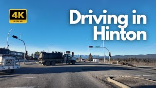 Driving in Hinton  Hinton Alberta Canada [upl. by Etac]