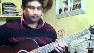 Taal se taal mila on guitar [upl. by Setsero]