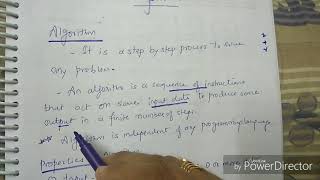 Algorithm and its propertieslecture1ADA [upl. by Notpmah]