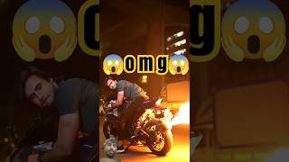 Abraj bhai 😱Pulsar power 💥🔥🏍️🏍️shorts funny [upl. by Arehc]