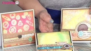 Wax Resist Techniques  docrafts Creativity TV [upl. by Ecadnac965]