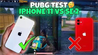 iPhone SE 2 vs iPhone 11 🥵 Pubg Test on iPhone SE 2020 [upl. by Tybie]