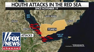 Houthi rebels fire 2 more bombs on US ships overnight [upl. by Coucher]