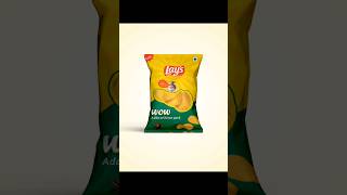 Lays Package Design In Adobe Illustrator packagedesign shorts adobeillustrator [upl. by Maryellen]