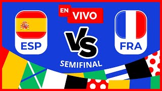 🔴 España vs Francia EN VIVO  Uefa Euro 2024  Semifinal [upl. by Yrak]