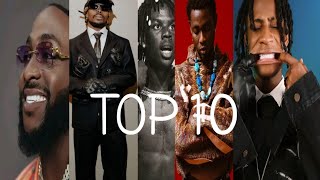 Top 10 Nigerian songs in 2023 [upl. by Eineeuq]