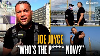 quotWhos the p NOWquot  Joe Joyce FIRES BACK at Derek Chisora for O2 Arena antics 😳🍿 [upl. by Cran]