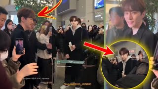 Shocking Lee Junho and Wife Arrived Philippines for Asian Artist Awards AAA2023 [upl. by Epp344]