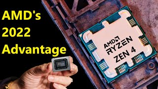 AMD’s 2022 Advantage isn’t Performance – CES 2022 Keynote Analysis [upl. by Ahaelam]