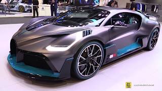 Bugatti Divo  Exterior Interior Walkaround  2019 Dubai Motor Show [upl. by Ennairek]