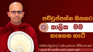 පච්චුප්පන්න සිතකට කාලික මම හැගෙන හැටිvenBattaramulle Amadassana theropahura bana buddha [upl. by Yanaj925]