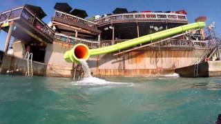 Margaritaville Jamaica  Water Slide and Trampoline [upl. by Freeman548]