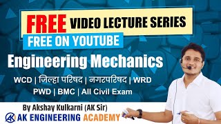 L01 Force System1  FREE ENGINEERING MECHANICS BY AK SIR [upl. by Janeczka]