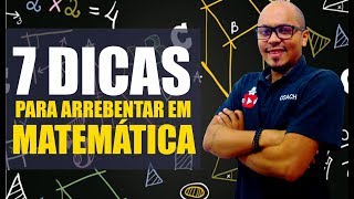 Como acertar 90 de Matemática em provas de Concurso  Dicas de Matemática  Concurseiro Oculto [upl. by Akeihsal]