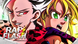 Rap do Meliodas e Ban Nanatsu no Taizai  ALÉM DO PURGATÓRIO  AniRap amp Flash Beats Prod WB [upl. by Navad992]