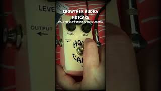 Crowther Hotcake on bass  theoandhispedals fuzzpedal bassfuzz fuzz pedalboard [upl. by Otsuj]