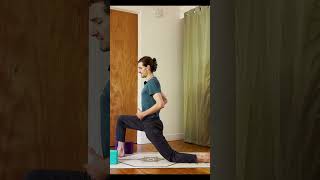 Grounded Lunge Foundation  Yoga For Beginners yoga yogapractice beginneryoga [upl. by Ynohtna565]