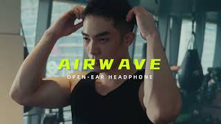 AirWave Open Ear Air Conduction Sport Headphones  LANGSDOM [upl. by Ecinue]