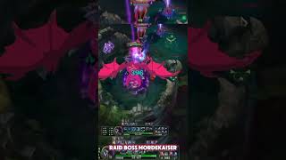 Raid boss mordekaiser leagueoflegends romania fyp fy [upl. by Cianca]